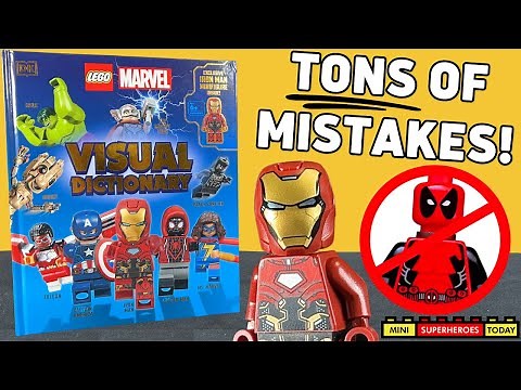 LEGO Marvel Visual Dictionary REVIEW (Full Book Flip-Through)