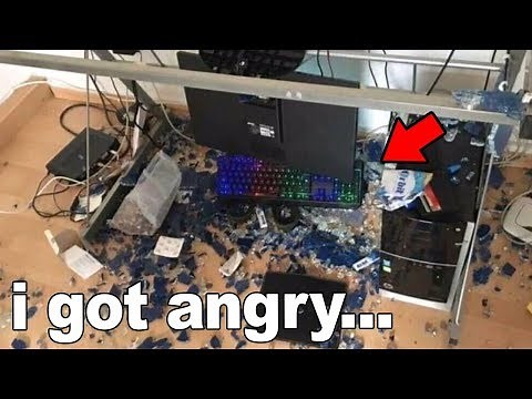 i kinda raged over Fortnite and did this...
