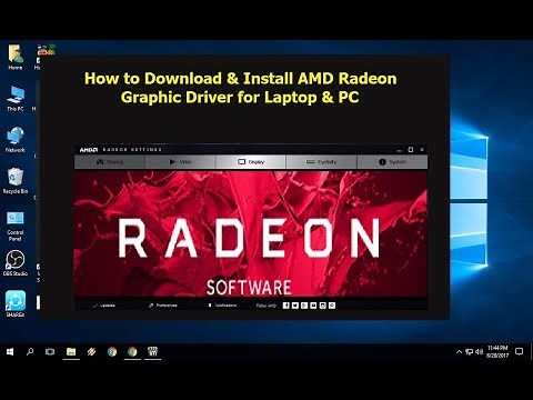 How to Download & Install AMD Radeon Graphic Driver for Laptop & PC (Official)
