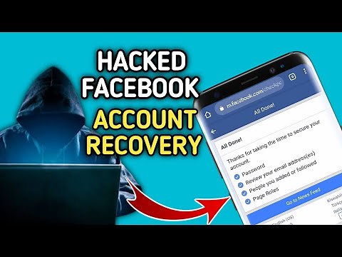 How To Recover Hacked Facebook Account Without Email and Password 2022