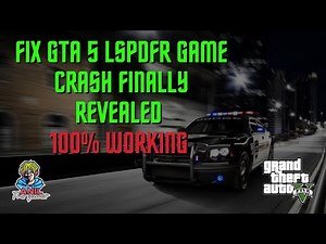 How to fix GTA 5 LSPDFR Game Crash Finally Revealed| Fatal Error Fix 100% Working [EASY!]