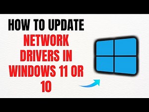 How to Update Network Drivers in Windows 11 or 10 – Full Guide