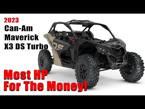 2023 Can Am Maverick X3 DS Turbo First Look Review: The Most Powerful SXS For the Money