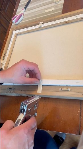 Canvas Framing Made Easy with This ONE Simple Technique
