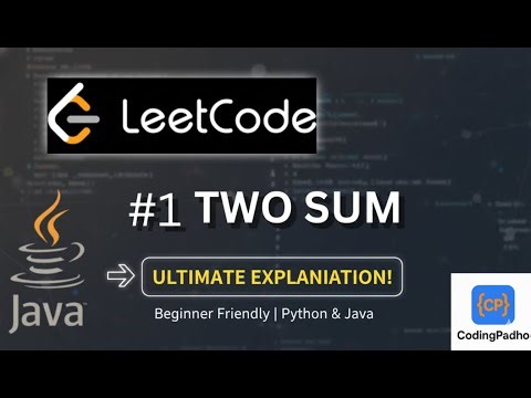 🧠 LeetCode #1 TWO SUM 🔥 Ultimate Explanation (Java) | CodingPadho