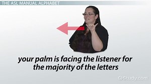 American Sign Language Alphabet | Chart, Tips & History
