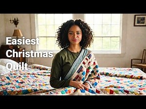 Easiest CHRISTMAS QUILT Patterns You'll Ever Make!