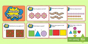 EYFS Maths Problem-Solving Cards