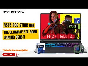 ASUS ROG Strix G16 (2025) – RTX 5060 Gaming Laptop Review | 64GB RAM, 8TB SSD, i7 14650HX Powerhouse