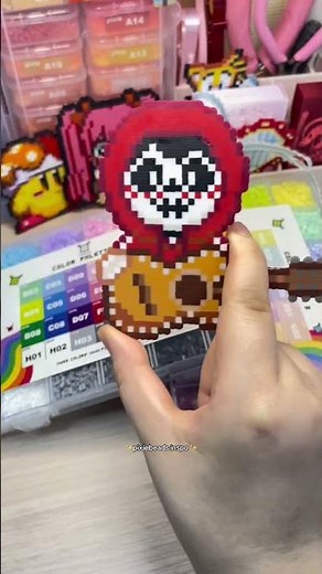 Finished PixieBeads Creations Show Off Tiny Pixel Magic