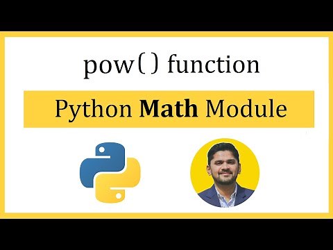 Python pow() function | math module | mathematical functions