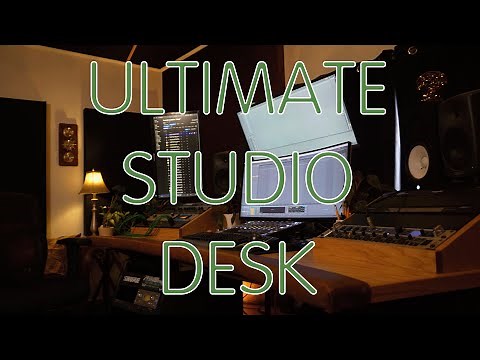 Building the ULTIMATE Music Studio Desk | DIY