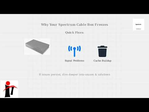 How to Fix Spectrum Cable Box Keeps Freezing – Overheating, Signal & Cache