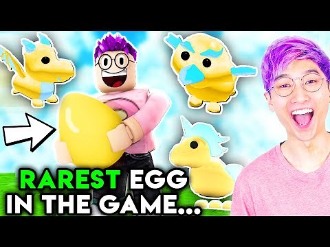 Can You Hatch The RAREST GOLDEN EGG EVER In This ROBLOX GAME!? (ADOPT ME)