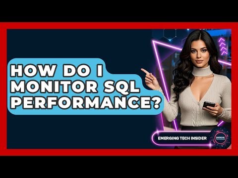 How Do I Monitor SQL Performance? - Emerging Tech Insider