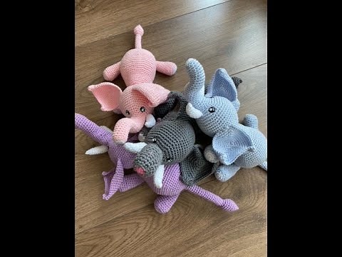 TUTO ELEPHANT AU CROCHET