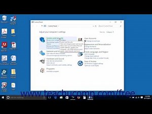 Windows 10 Tutorial The Control Panel Microsoft Training