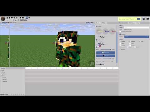 Mine imator 表情つけ方解説！
