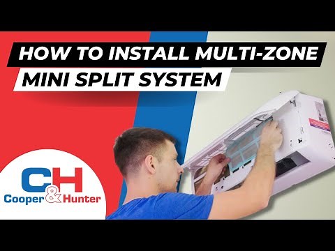 How to Install Multi Zone Mini Split System (Cooper&Hunter) 2020