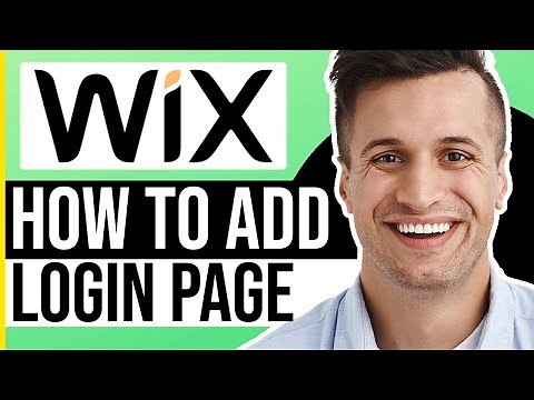 How to Add a Login Page on Wix (Step-By-Step Guide)