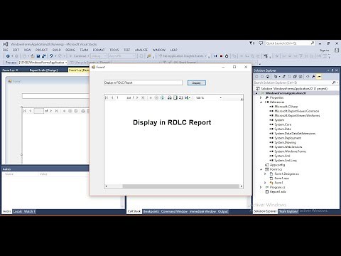 Pass TextBox value to RDLC Report in C#