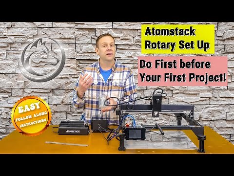 Atomstack Rotary Setup