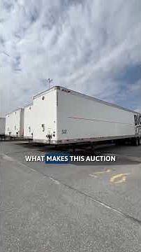 🚛 Auction for Big Lots Semi Trailers in Tremont, PA