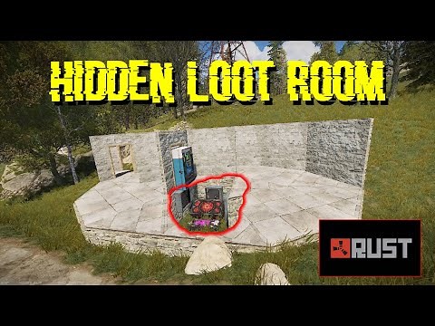 Rust Hidden Loot Room Bunker ( Tips and Tricks 2021 )