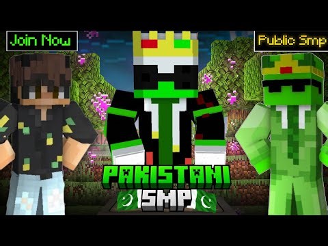 Minecraft Pakistani SMP S4 Live 🔥 24/7 Cracked Server | Java + MCPE | FFSK GAMER 🇵🇰