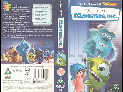 Monsters, Inc. [UK VHS] (2002)