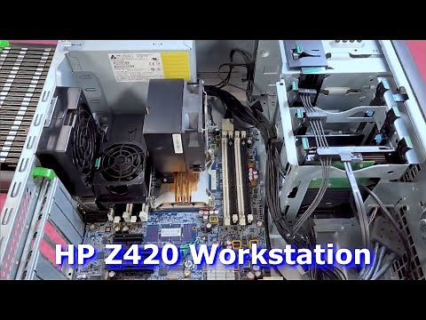 HP Z420 Workstation Review & Overview | Memory Install Tips | How to Configure HPE System | Gaming