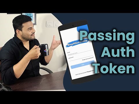 #10 Android Login/Signup with MVVM - Passing Auth Token to Every API