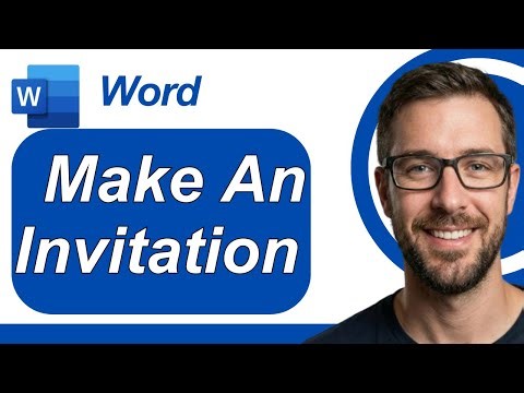 How To Make An Invitation In Microsoft Word MS Word Office [2026 Guide]