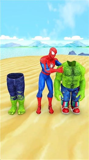 "Spider-Man & Hulk Run for Their Lives!" #spiderman #hulk