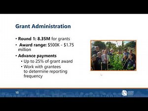 Regional Climate Collaboratives Program Overview Webinar: Round 1 Requirements & Application Process