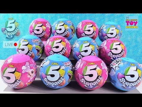 5 Surprise Live Capsule Unboxing Blind Bag Toy Review | PSToyReviews