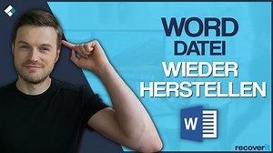 5 Ways to Recover an Unsaved/Deleted Word Document