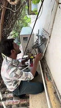 New 2026 Mitsubishi Electric 1.5 ton installation #airconditioner #tecnician