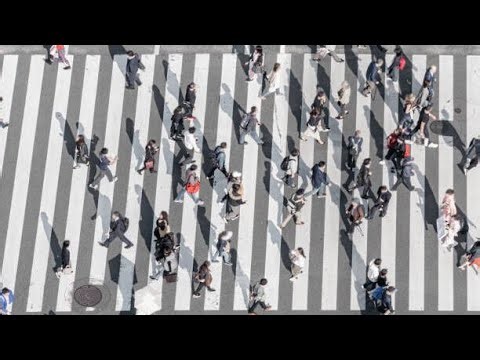 【ASMR/作業用】高架下近くの大きな交差点の音【The sound of a big intersection near the underpass】