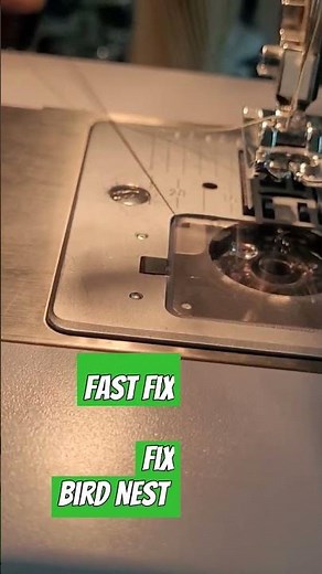 Fix bird nest issue for good #beginners ever #sewinginstruction #birdnest