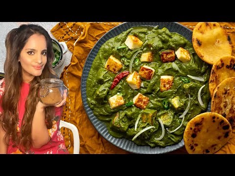 THE BEST SAAG PANEER - Indian Restaurant Curry with Spinach and Cheese | Sanjana.Feasts