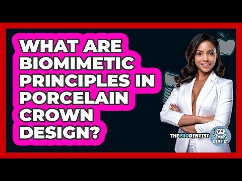 What Are Biomimetic Principles In Porcelain Crown Design? - The Pro Dentist