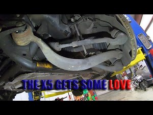 BMW X5 LOWER CONTROL ARM REPLACEMENT.