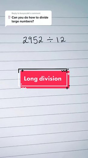 Long Division Explained Step-by-Step