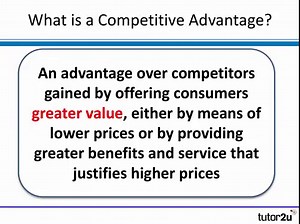 Porter's Model of Generic Strategies for Competitive Advantage