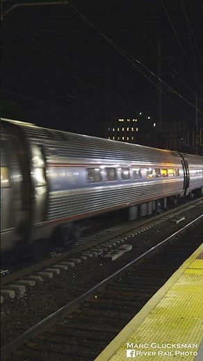 Metro-North Moves Danbury Railway Museum Equipment meet with Amtrak (Norwalk, CT - SoNo) #shorts