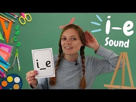 i-e Sound | Learn Phonics | Split Digraph | i-e words | Learning to Read | British Teacher