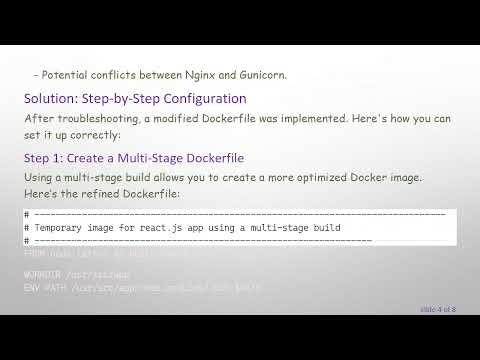 Setting Up a Gunicorn Server Inside an Ubuntu Docker Image