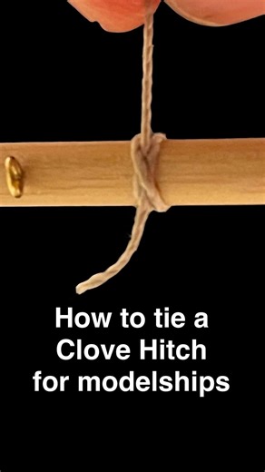As I build more model ships, I’ve become increasingly fascinated by the art, history, and technique of traditional sailing knots. Rigging is such an important part of every ship model, and I’m now working to make my knots as authentic and accurate as possible. Sailors depended on these knots for everything: raising sails, mooring the ship, securing cargo, and surviving harsh weather. It good knot could make the difference between life and death...Even in model building, good knotwork makes a wor