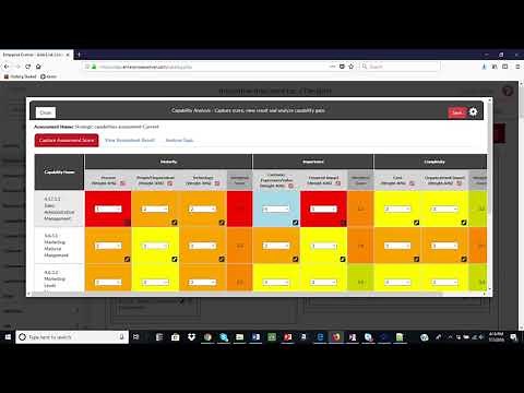 Capability Based Planning with Enterprise Evolver